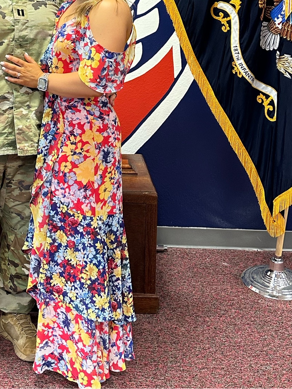 Floral Maxi Dress - Multicolor - Picture 5 of 6